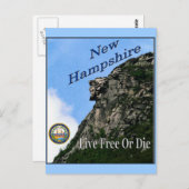 New Hampshire Briefkaart (Voorkant / Achterkant)