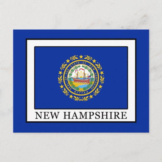 New Hampshire Briefkaart (Voorkant)