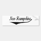 New Hampshire Bumpersticker (Voorkant)