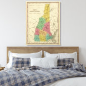 New Hampshire Canvas Afdruk (Insitu (Slaapkamer))