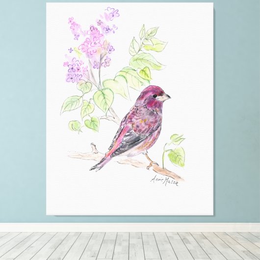 New Hampshire Canvas Afdruk (Insitu (Houten vloer))