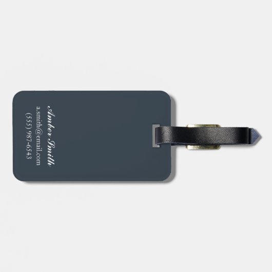 New Hampshire Common Loon Bagagelabel (Achterkant horizontaal)