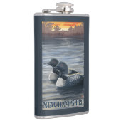 New Hampshire Common Loon Heupfles (Rechts)