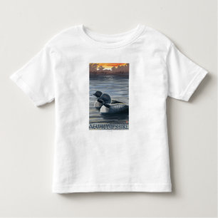 New Hampshire Common Loon Kinder Shirts