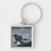 New Hampshire Common Loon Sleutelhanger (Voorkant)