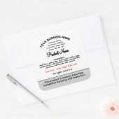 New Hampshire Cottage Law Label voor thuisbakkers (Envelop)