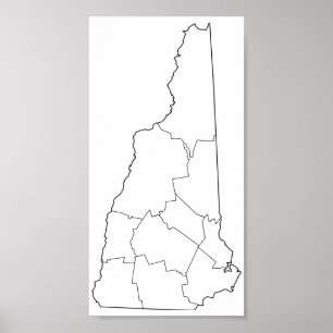 New Hampshire County Blank overzicht