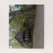 New Hampshire Covered Bridge Jigzaag Puzzle Legpuzzel (Verticaal)