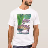 New Hampshire Crab en Fisherman T-shirt (Voorkant)