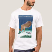 New Hampshire Cuttlefish Scene T-shirt (Voorkant)