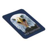 New Hampshire Eagle Up Close Magneet (Rechterzijde)