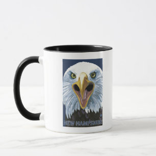 New Hampshire Eagle Up Close Mok