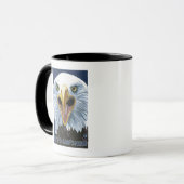 New Hampshire Eagle Up Close Mok (Voorkant links)