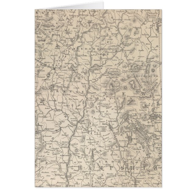 New Hampshire en Vermont (Voorkant)