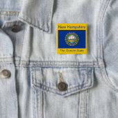 New Hampshire Flag Button (In situ)