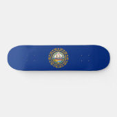 New Hampshire Flag Persoonlijk Skateboard (Horizontaal)