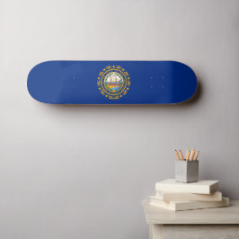 New Hampshire Flag Persoonlijk Skateboard