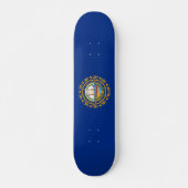 New Hampshire Flag Persoonlijk Skateboard (Voorkant)