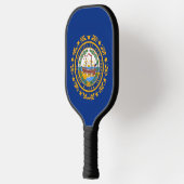 New Hampshire Flag Pickleball Paddle (Links)