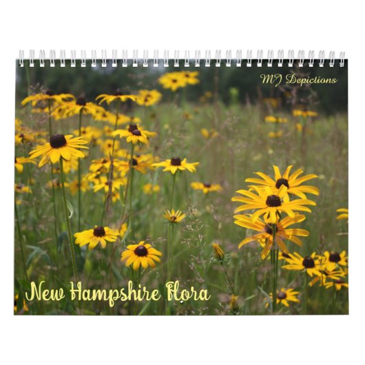 New Hampshire Flora Calendar Kalender (Hoes)