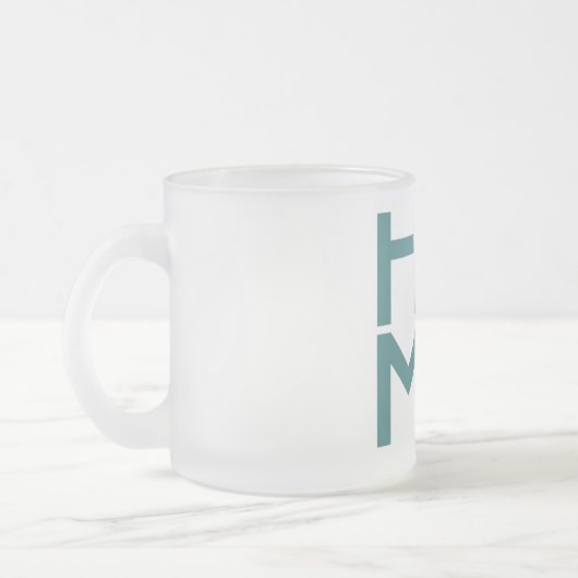 New Hampshire frosty glass mok (Links)