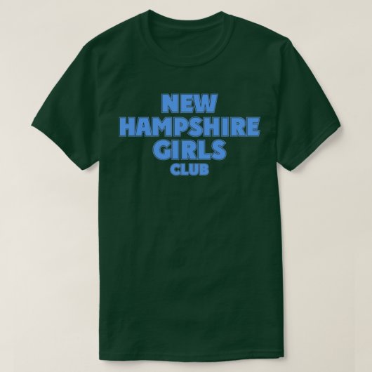 New Hampshire Girls Club T-shirt (Design voorkant)