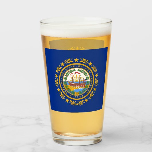 New Hampshire Glas (Voorkant gevuld)