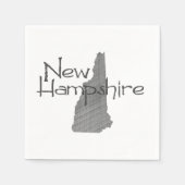 New Hampshire Granite State Hampshire Party Servetten (Voorkant)