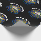 NEW HAMPSHIRE GRANITE STATE-VLAG CADEAUPAPIER (Hoek)