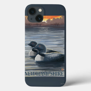 New Hampshire - Grote Zeeduiker iPhone 13 Hoesje