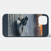 New Hampshire - Grote Zeeduiker Case-Mate iPhone Case (Achterkant (horizontaal))