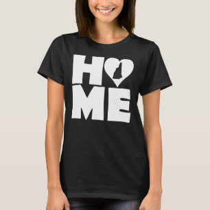 New Hampshire Home Heart State T-shirts