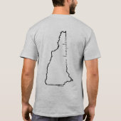 New Hampshire HOME t-shirt (Achterkant)