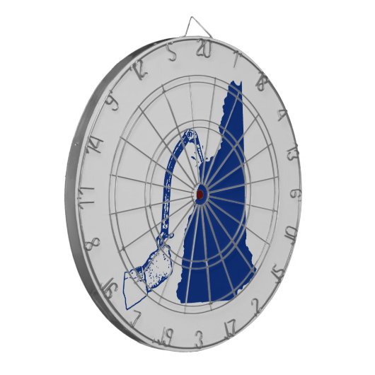 New Hampshire Ice climate Dartbord (Voorkant Links)