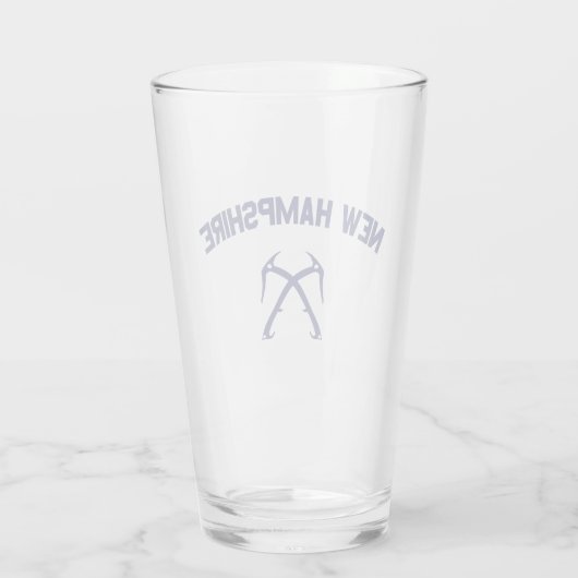 New Hampshire Ice climate Glas (Achterkant)