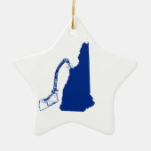 New Hampshire Ice climate Keramisch Ornament (Voorkant)