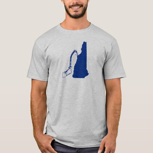 New Hampshire Ice climate T-shirt (Voorkant)