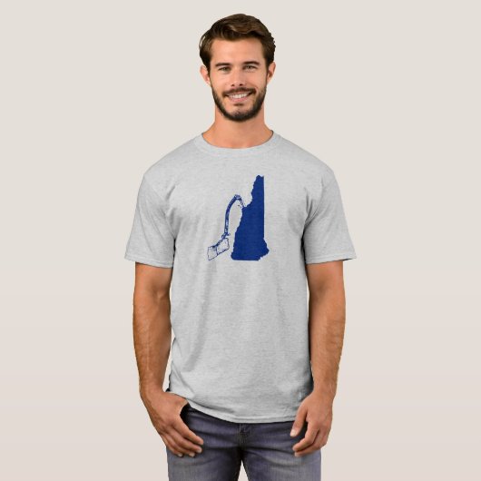 New Hampshire Ice climate T-shirt (Voorkant volledig)