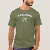 New Hampshire Ice climate T-shirt (Voorkant)