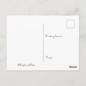 New Hampshire in Autumn-on het briefkaart van de v (Achterkant)