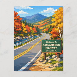 New Hampshire Kancamagus Highway Reis Briefkaart