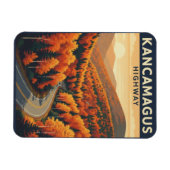 New Hampshire Kancamagus Highway Travel Magneet (Horizontaal)