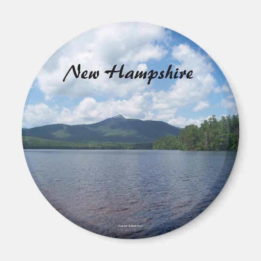 New Hampshire koelkastmagneet Magneet (Voorkant)