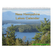 New Hampshire Lakes Vacation Photography Calendar Kalender (Hoes)