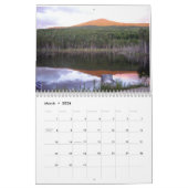 New Hampshire Landschappen 2024 Kalender (Mar 2026)