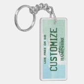 New Hampshire licence bord sleutelhanger (Voorkant Links)