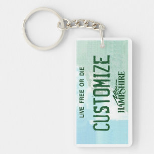 New Hampshire licence bord sleutelhanger