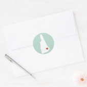 New Hampshire Liefde -  Sticker (Envelop)