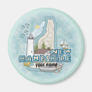 New Hampshire Lighthouse aangepaste magneet