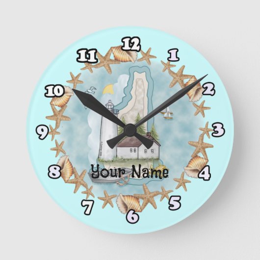 New Hampshire Lighthouse klok (Voorkant)